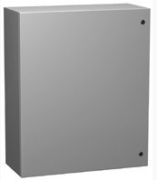 HAM-EN4SD48248GY Eclipse - Single Door Enclosure - 48x24x8 - NEMA 4,12