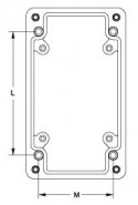 HAM-PJ944 Polyester Modular Enclosure NEMA 4X