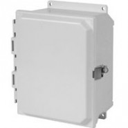 HAM-PJU1084LF Polyester Modular Enclosure NEMA 4X w/cover & latch