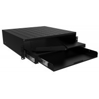 HAM-RMS193BK1 Retractable - Multi Shelf & Keyboard Drawer