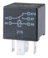 HELLA-933332051 Hella - Mini ISO Relay - SPDT Form C 12V 40A