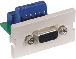 HUB-IM15ST1OW InfineStation - VGA HD15 F/screw terminal (1u)