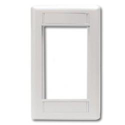 HUB-IMF1W InfineStation - Single Gang Frame (3u) - White