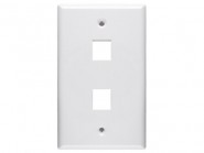 HUB-NSP12W netSELECT - 2 Port Face Plate - White