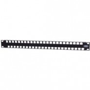 HUB-UDX48E1U UDX High Density 48 Port Unloaded Patch Panel