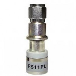 ICM-716SNS1P11H 'F' RG11 Compression Connector - Nickel