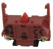 IDEC-HWC01 Contact Block - 1NC - Exposed Screw Terminals