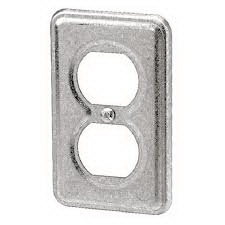 KORA-SMP20127 4''x2-1/2'' Box Cover, Duplex Receptical