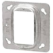 KORA-SMP20252 4'' Square Raised Cover 1/2'' Deep , One Device