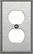 KORA-SWD45711 Duplex  Receptical Plate Stainless Steel