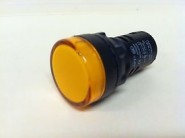 LAM-LT110VAD-001-AMBER 22mm Pilot Light LED - Amber - 110V AC