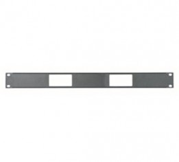 MID-DECP1X2 1U Panel - Mounts 2 Decora Straps