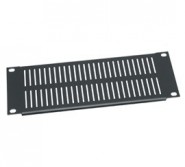 MID-EVT2 2U Blank Vented Filler Panel (3-1/2")