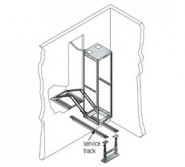 MID-TRACK50 AXS Sliding Rack System - Service Tracks - 50"