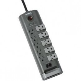 MIN-MMS7100RT 10 Outlet / 5 Rotating Power Bar - 2880J Surge Suppressor