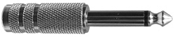 MODE-246000 1/4" Mono Metal Plug - Nickel