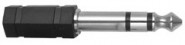 MODE-274550 3.5mm Stereo (F) Jack to 1/4" Stereo (M) Plug - Black