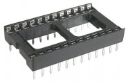 MODE-390140 14 position Dual Wipe Standard IC Socket