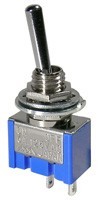 MODE-412300 Sub-Miniature Toggle Switch - On/Off SPST - 6A 125Vac