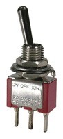 MODE-41263T0 Sub-Mini Toggle Switch PC Mount - On/On SPDT - 5A 125Vac