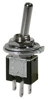 MODE-413100 Ultra Sub-Mini Toggle Switch - On/Off SPST - 3A 125Vac