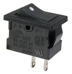 MODE-461430 Rocker Switch - On/Off SPST - 3A 250Vac