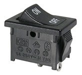 MODE-46146J0 Rocker Switch - MOn/On SPST - 3A 250Vac