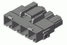 MOLX-428160412 Molex - Mini-Fit Sr - 4pos Plug & Socket Housing