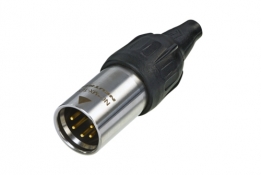 NEU-NC5MXTOP Neutrik - 5 Pole XLR male Cable Connector Heavy Duty IP65