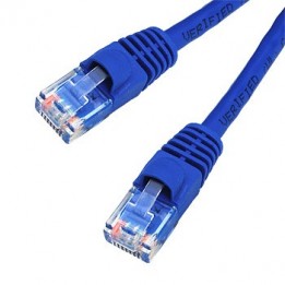 PAT-C5EBL000-000-BLUE Patch Cord moulded Cat5E - blue - 1.5’