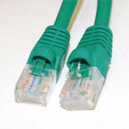 PAT-C5EGN000-002-GREEN Patch Cord moulded Cat5E - green - 2’