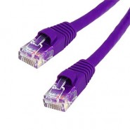 PAT-C5EPU000-005-PURPLE Patch Cord moulded Cat5E - purple - 5’