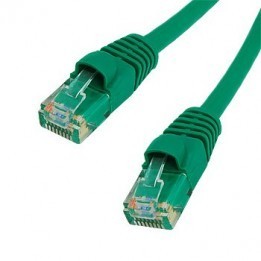 PAT-C6GN0000-002-GREEN Patch Cord moulded Cat6 - green - 2’