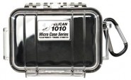 PEL-1010025100 Pelican - Micro Case  - 4.37" x 2.87" x 1.68" - Black/Clear