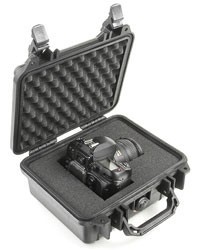 PEL-1200000110 Pelican - Small Case  - 9.25" x 7.12" x 4.12" - Black