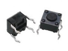 PHIL-3014411 Tactile Switch - PC Mount SPST 50mA 12Vdc (2/pkg)