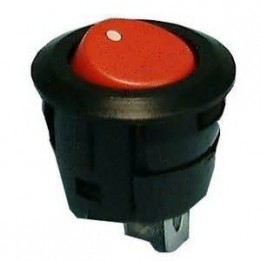 PHIL-3016060 Round Rocker Switch Off/On - SPST 10A 125Vac