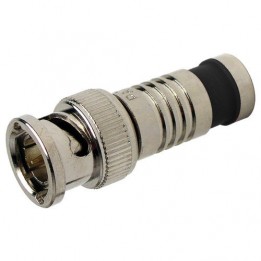 PLA-018038 BNC' RG6 Compression Connector - Nickel