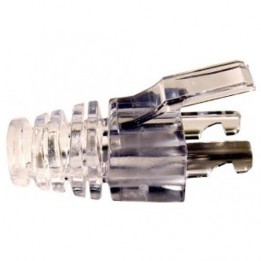 PLA-100036 Clear Strain Relief for EZ-RJ45 Cat 6 (50/pk)