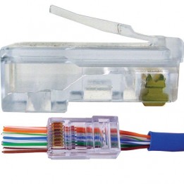 PLA-105003 EZ-RJ45 CAT5e Connectors. (bulk)