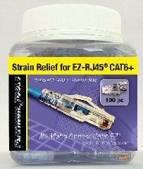 PLA-202036J EZ-RJ45 CAT6 Strain Relief (100/Jar)