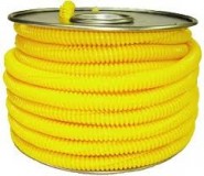 SLO-SL0375/0-015-YELLOW 3/8"polyethylene Split Loom - Yellow - (15m)