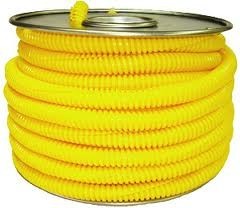 SLO-SL0500/0-015-YELLOW 1/2" polyethylene Split Loom - Yellow - (15m)