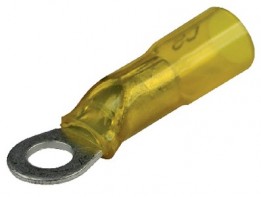 TEC-761652 Ring Terminal - crimp/shrink 12 - 10ga #10 stud (25pk)