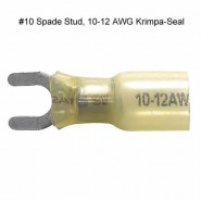 TEC-761688 Spade - Solder/Shrink 12 - 10ga #10 stud (25pk)