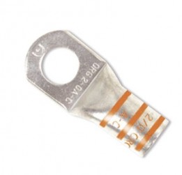 TEC-762341 2/0awg Heavy Duty Lugs 5/16" - (Orange)