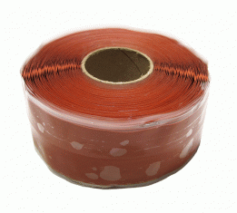 TEC-WAY20893 1" x 20' Self Fusing Silicone Rubber Tape Orange 500°F