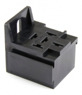 TEC-WAY75280 Panel Mount Mini Relay Base - 5 pin