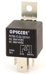 TEC-WAY75647 Power Relay - 12V 80A - SPDT