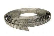 TFLX-MBN063SV Metal Braid - 5/8" Tinned Copper Sleeve - (50')